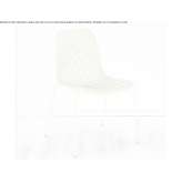 Powder-coated steel chair Compiano