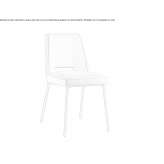 Chair upholstered with fabric Bardonia