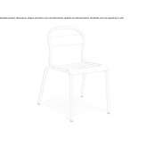 Stackable plate chair Erchie