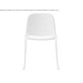 Stackable fabric chair based on a sled Lagnieu
