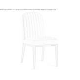 Upholstered chair Stanghe