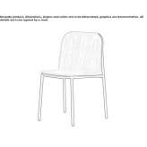 Wooden veneer chair Qaqortoq