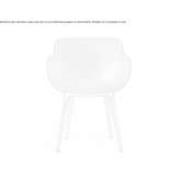 Upholstered chair with armrests Buchdorf