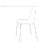 Stackable polypropylene chair Marcala