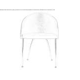 Leather reception chair Alsdorf
