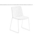 Upholstered chair based on a sled Herdecke