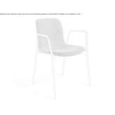 Fabric chair with armrests Tarkio