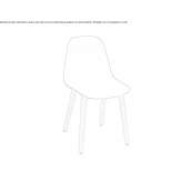 Polypropylene chair Tatui