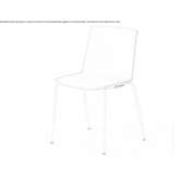 Technopolymer chair with connecting device Herdecke