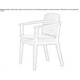 A chair with armrests that can be stacked Civril