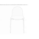 Stackable chair Rossland