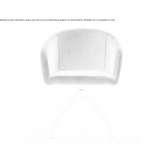 Swivel fabric chair with armrests Jesewitz