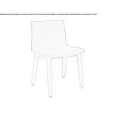 Upholstered chair Vihanti