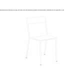 Stackable plate chair Sezemice