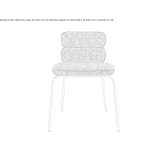 Fabric chair Lannion