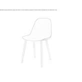 Polypropylene chair Tufillo