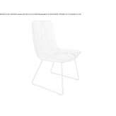 Upholstered chair based on a sled Salguero