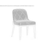 Chair upholstered with fabric Terrassa