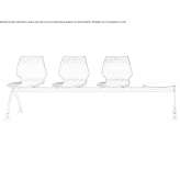 Polypropylene beam seat Ossana