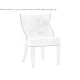 Upholstered chair Tecario