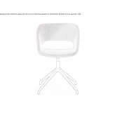 Fabric swivel chair Kirec