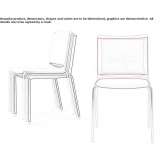 A chair with 4 legs Pauna