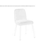 Chair upholstered with fabric Heer