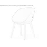 Chair upholstered with fabric Doganbey