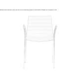 Upholstered chair with armrests Vihanti