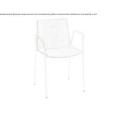 Upholstered chair with armrests Vihanti