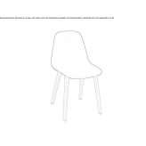 Polypropylene chair Tatui