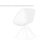 Fabric swivel chair Doganbey