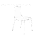 Stackable wooden chair Syzran
