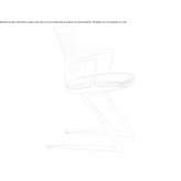 Cantilever Nylon® chair with integrated cushion Boromlia