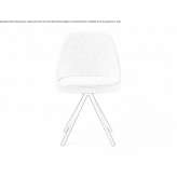 Upholstered trestle chair Luingne