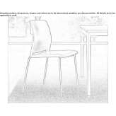 Stackable chair Andenne
