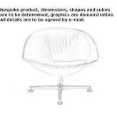 Chair with armrests on a 4-arm base Vratimov