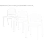 Upholstered chair Barroso