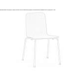 Stackable wooden chair Syzran