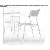 Polypropylene chair Andenne