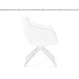 Upholstered chair with armrests Knezdub