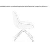 Upholstered trestle chair Knezdub