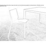 Garden chair made of polypropylene Evolene