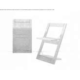 Folding plywood chair Gaviao