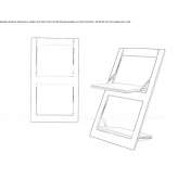 Folding plywood chair Gaviao