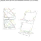 Folding plywood chair Gaviao