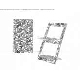 Folding plywood chair Gaviao