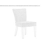 Fabric chair Buxted