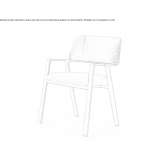 Chair with armrests Pennard