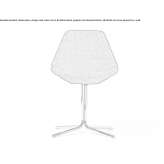 Swivel fabric chair with 4-star base Veinge